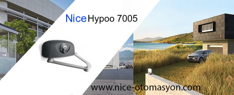 Nice Hyppo 7005 Kanatlı Kapı – Dairesel Kapı Motoru