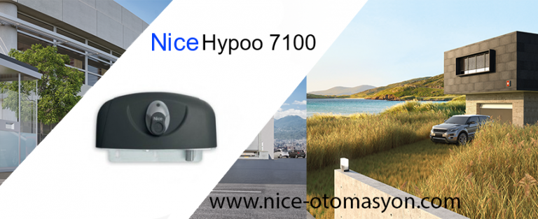 Nice Hyppo 7100 Kanatlı Kapı – Dairesel Kapı Motoru